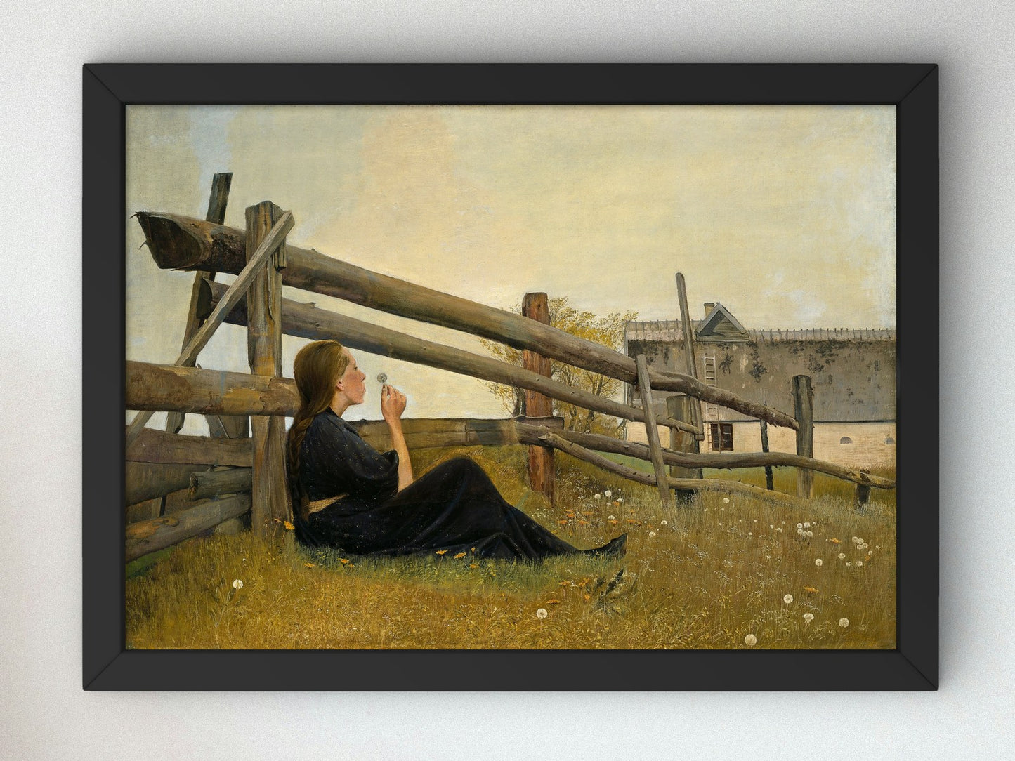 In the Month of June by Laurits Andersen Ring 1899, Wall Art Print, Fine Art Reproduction, Museum Quality Decor, Poster