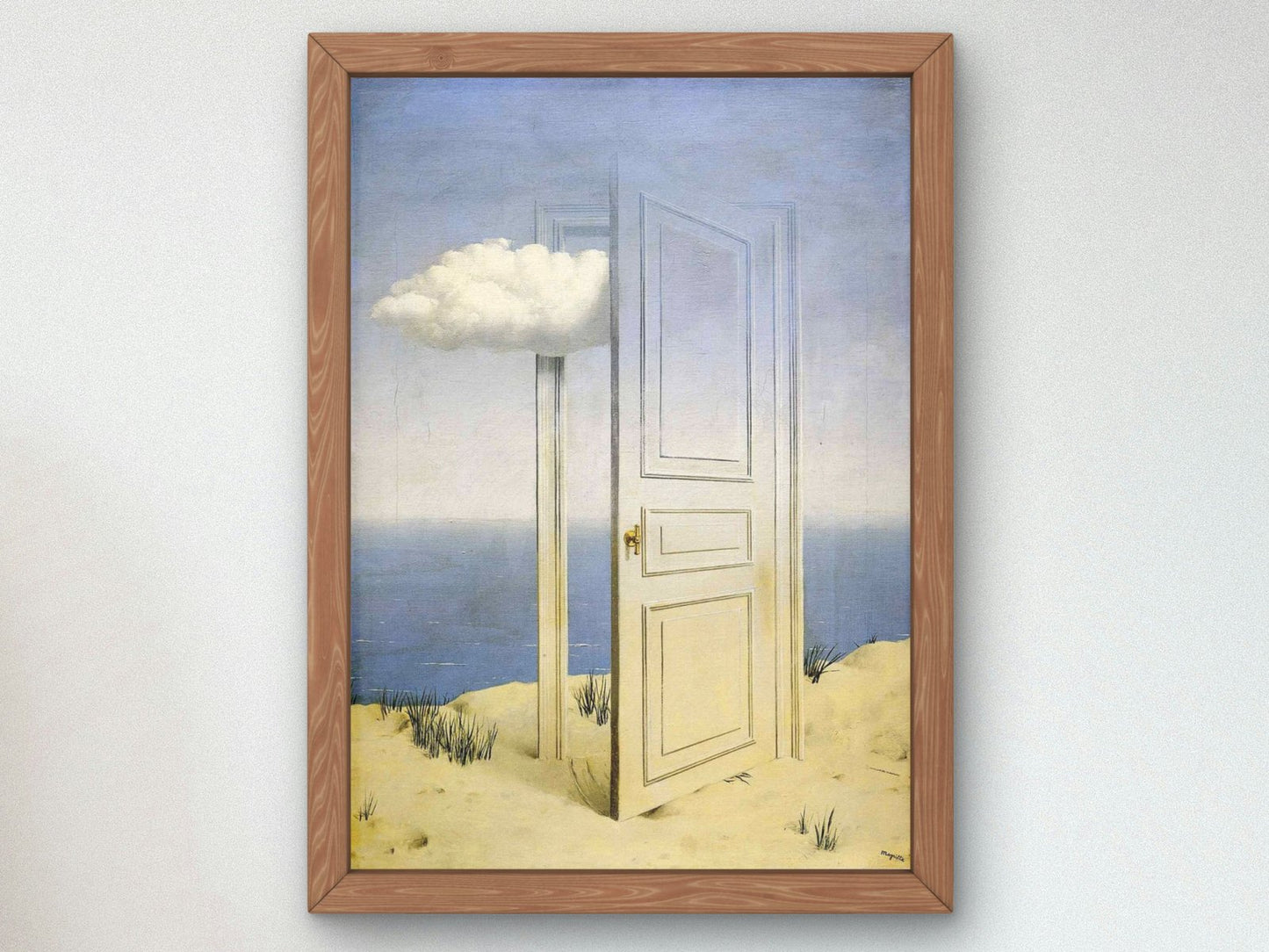 La victoire by René Magritte 1939, Museum Quality artwork gallery poster, wall art, classy elegant home decor, surrealism