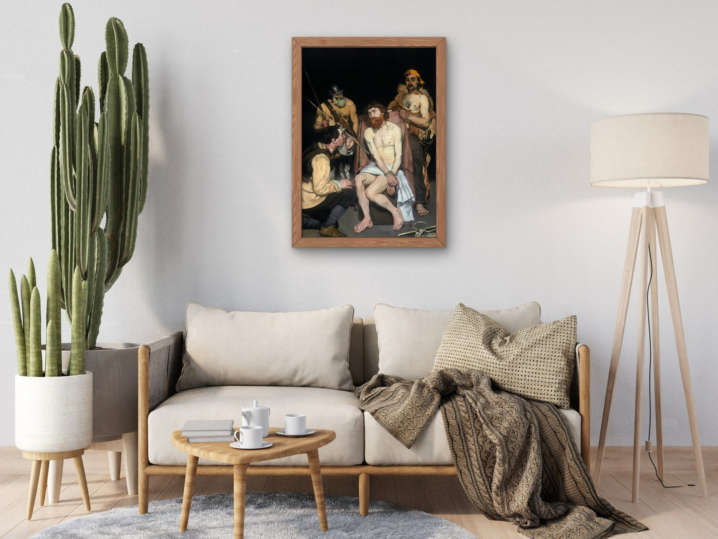 Jesus Mocked by the Soldiers by Édouard Manet 1865, Wall Art Print, Fine Art Reproduction, Museum Quality Decor, Poster