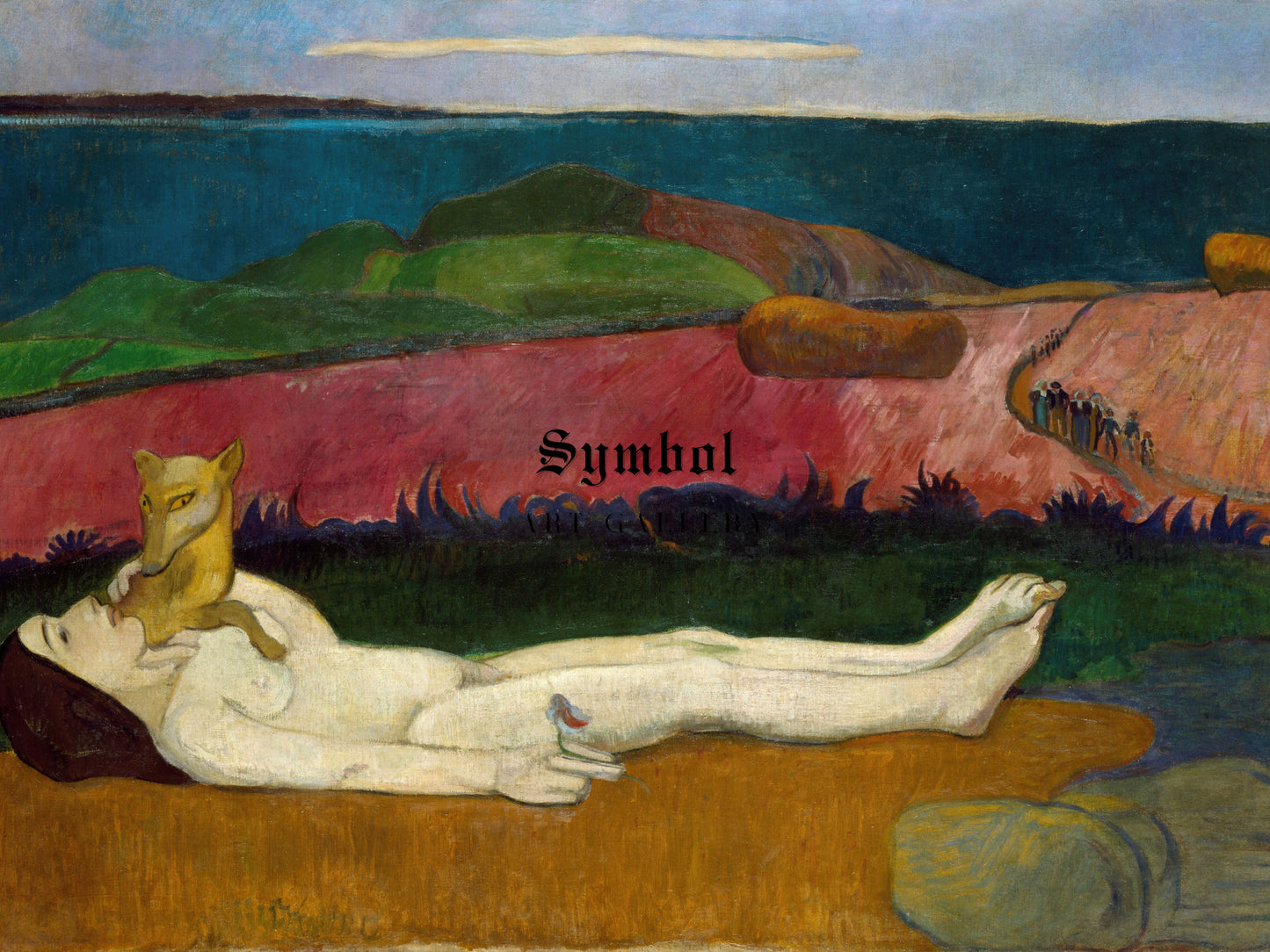The Loss of Virginity by Paul Gauguin 1890, Wall Art Print, Fine Art Reproduction, Museum Quality Decor, Poster