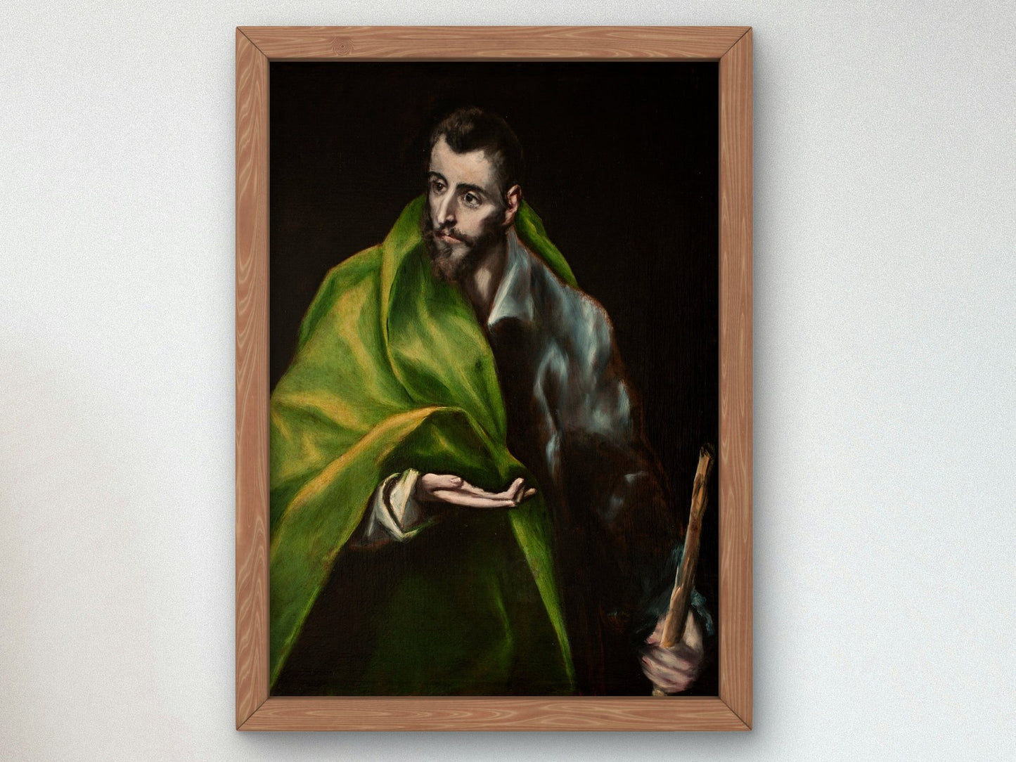 Saint James the Greater by El Greco 1610, Wall Art Print, Fine Art Reproduction, Museum Quality Decor, Poster