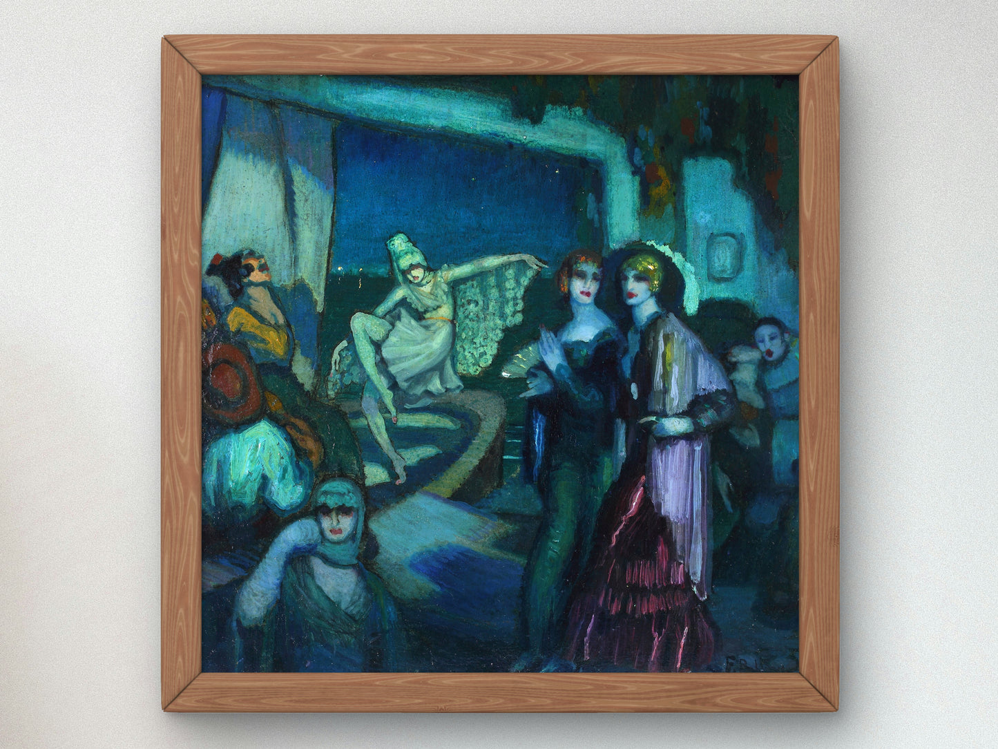 Carnival by Federico Beltrán Masses 1925, Wall Art Print, Fine Art Reproduction, Museum Quality Decor, Poster