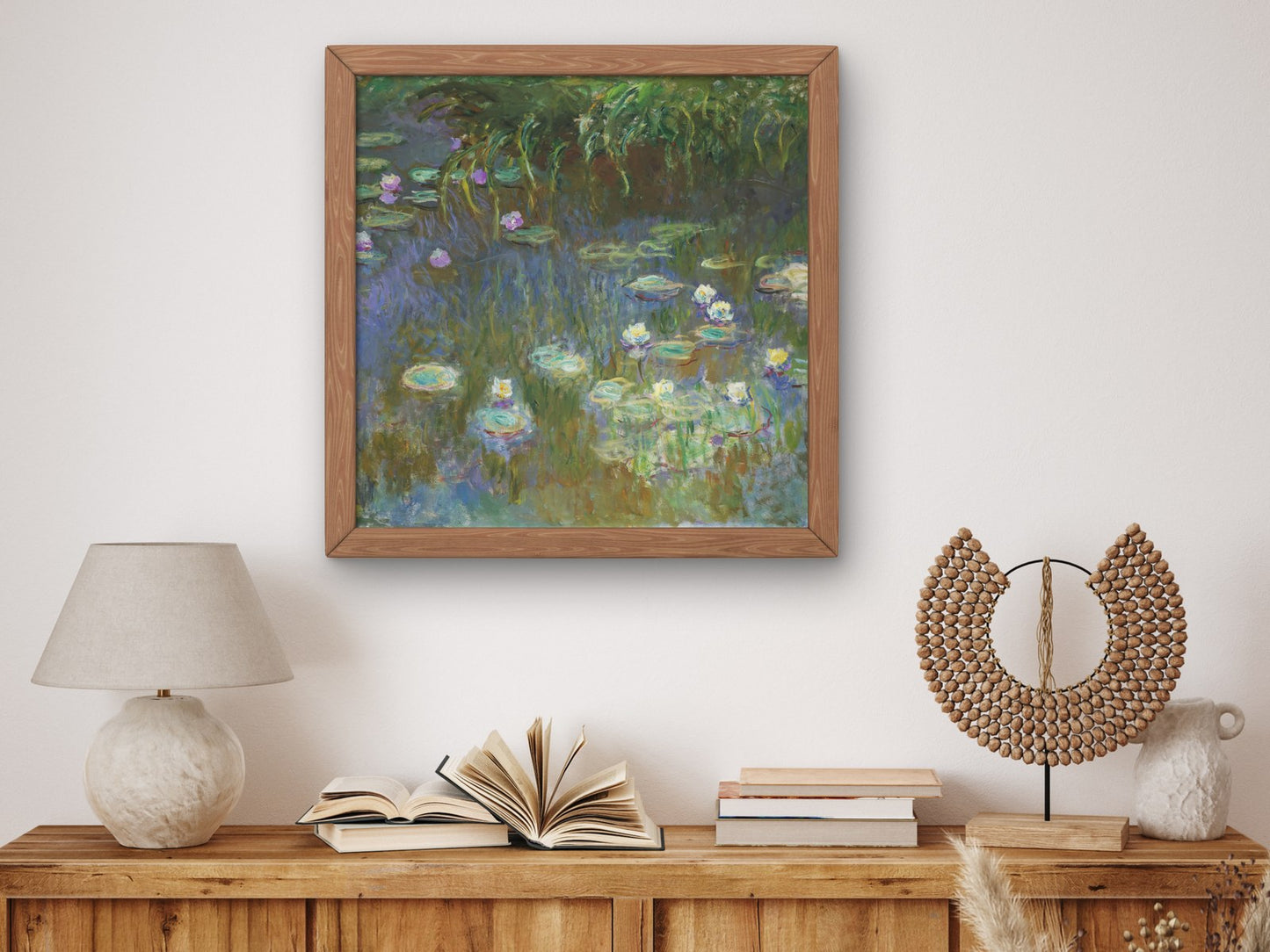 Water Lilies by Claude Monet 1922, Wall Art Print, Fine Art Reproduction, Museum Quality Decor, Poster
