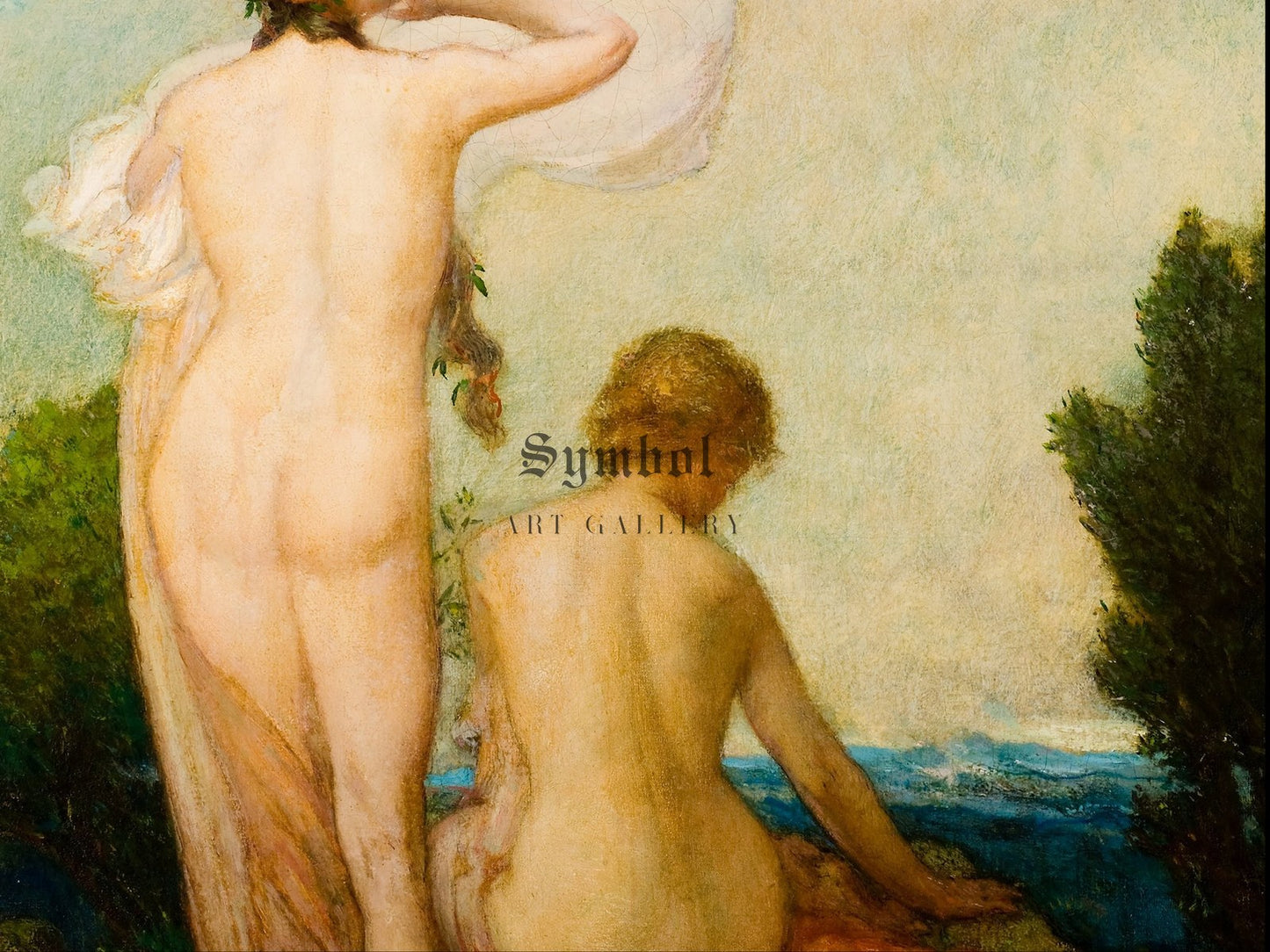 Call of the Winds by Elliott Daingerfield 1906, Wall Art Print, Fine Art Reproduction, Museum Quality Decor, Poster