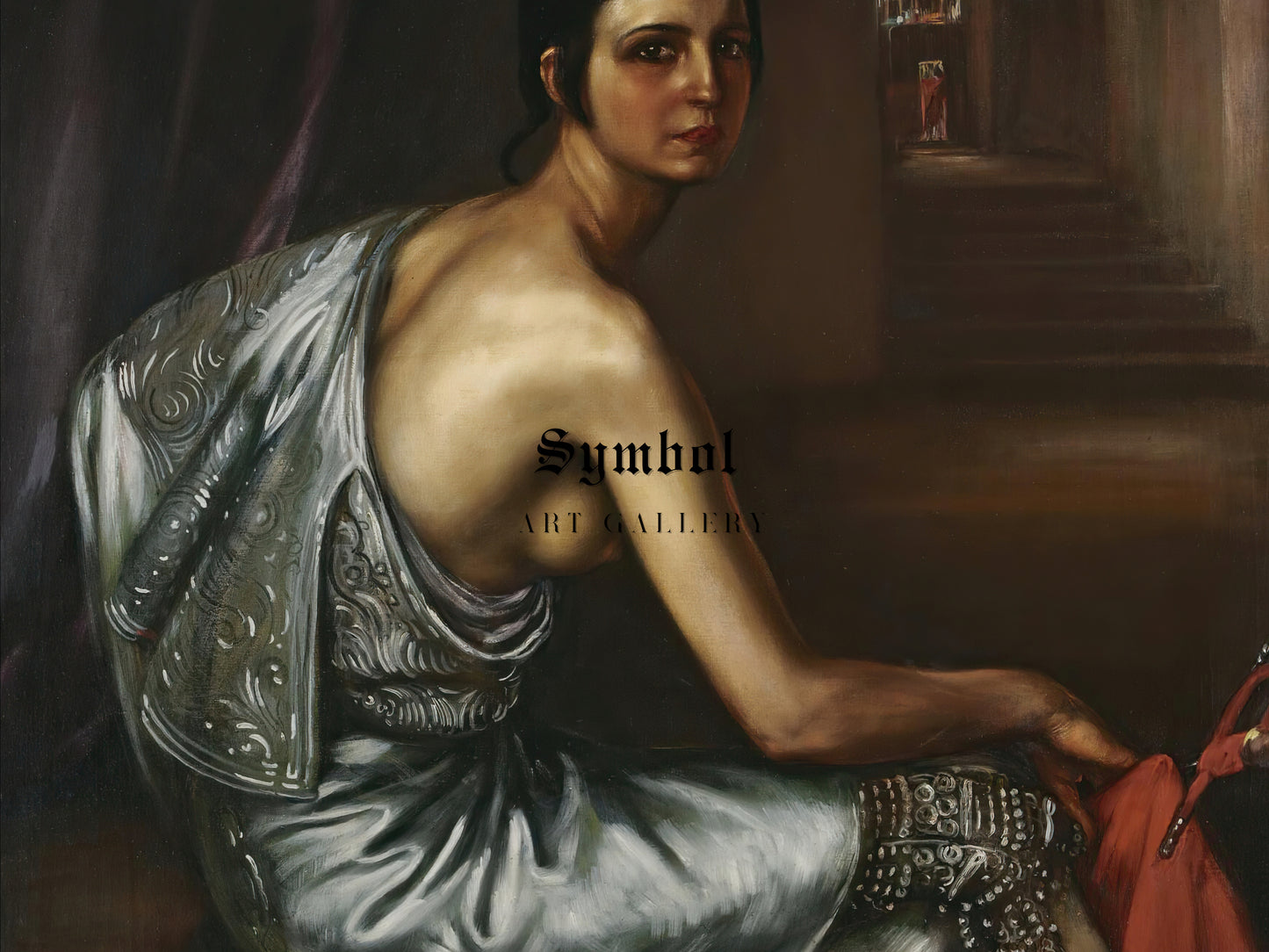 The Torero Girl by Julio Romero de Torres 1928, Wall Art Print, Fine Art Reproduction, Museum Quality Decor, Poster