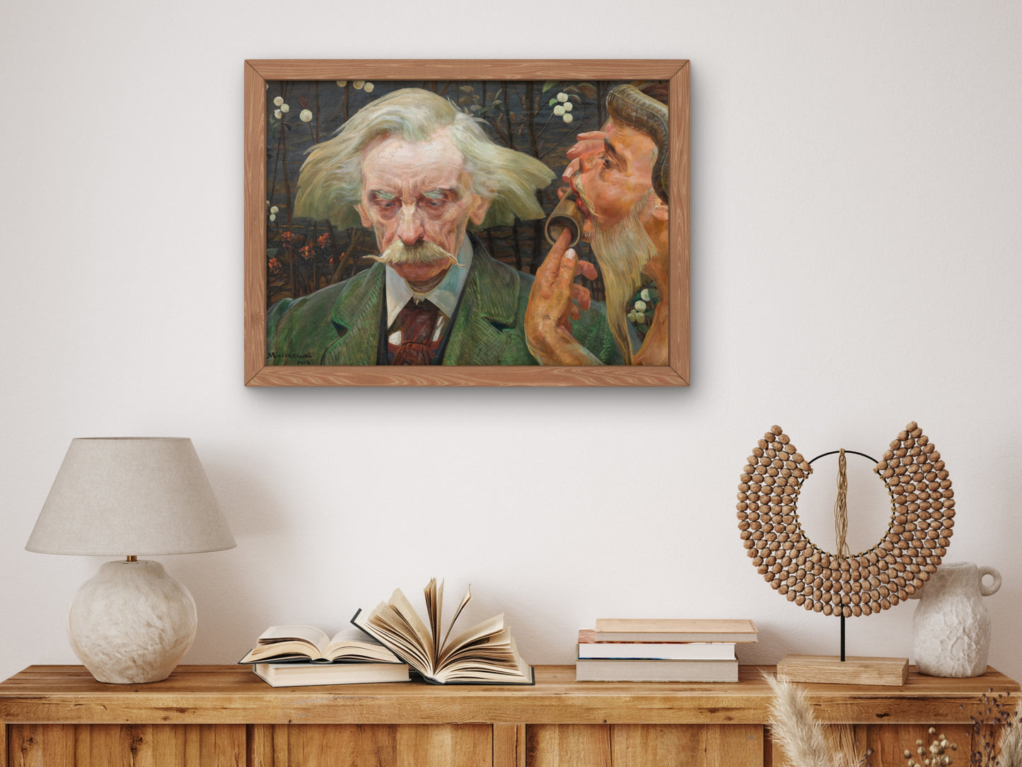 The Unknown Note by Jacek Malczewski 1902, Wall Art Print, Fine Art Reproduction, Museum Quality Decor, Poster