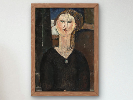 Antonia by Amedeo Modigliani, Wall Art Print, Fine Art Reproduction, Museum Quality Decor, Poster
