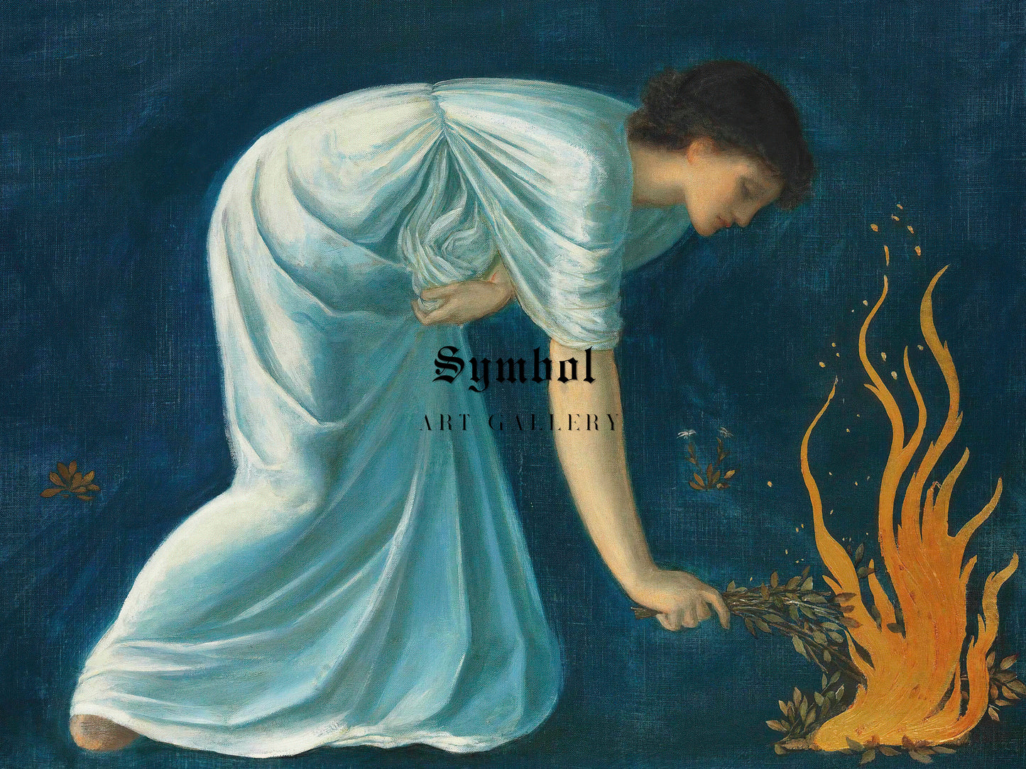 Hero by Edward Coley Burne Jones 1873, Wall Art Print, Fine Art Reproduction, Museum Quality Decor, Poster