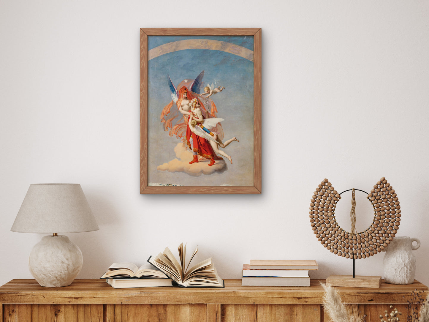 Winter by Jean Baptiste Debret 1804, Wall Art Print, Fine Art Reproduction, Museum Quality Decor, Poster