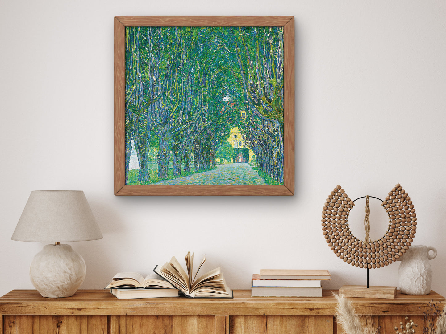 Avenue to the Kammer Castle by Gustav Klimt 1912, Wall Art Print, Fine Art Reproduction, Museum Quality Decor, Poster