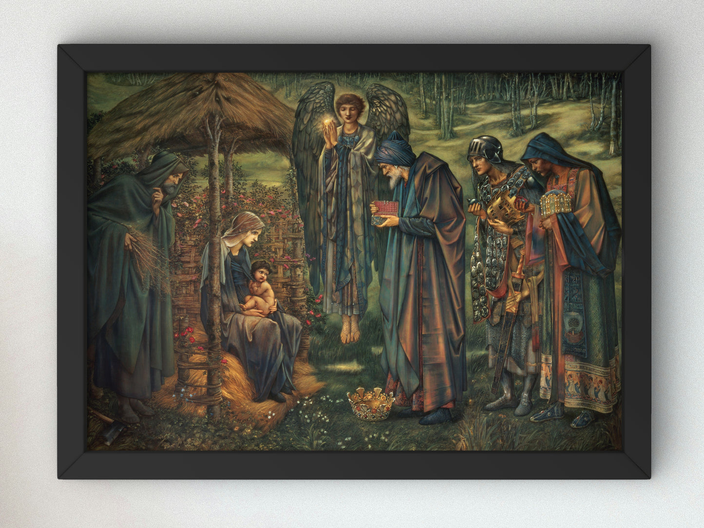The Star of Bethlehem by Edward Coley Burne Jones 1887, Wall Art Print, Fine Art Reproduction, Museum Quality Decor, Poster