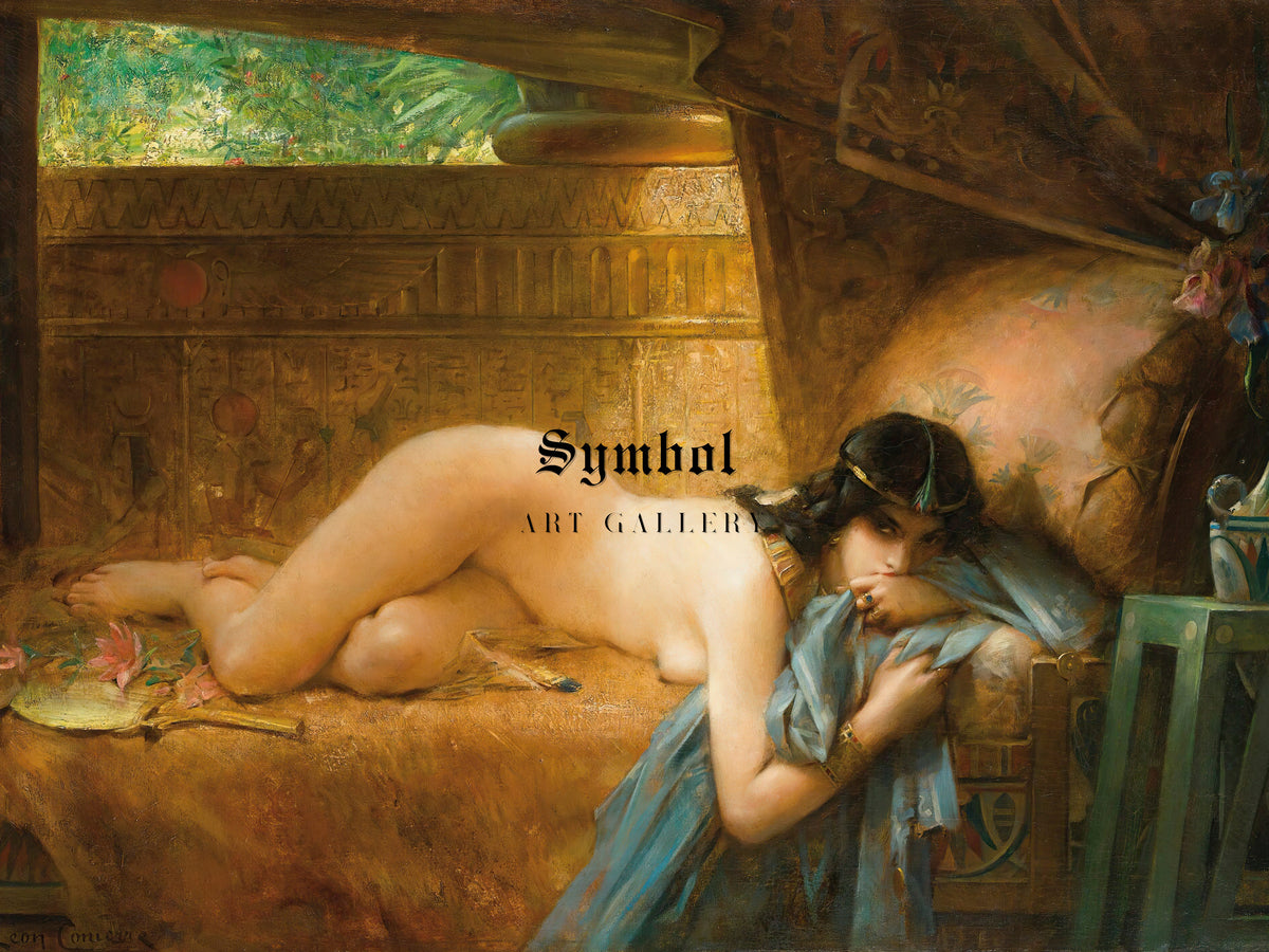 The Legendary Tunic by Léon François Comerre, Wall Art Print, Fine Art Reproduction, Museum Quality Decor, Poster