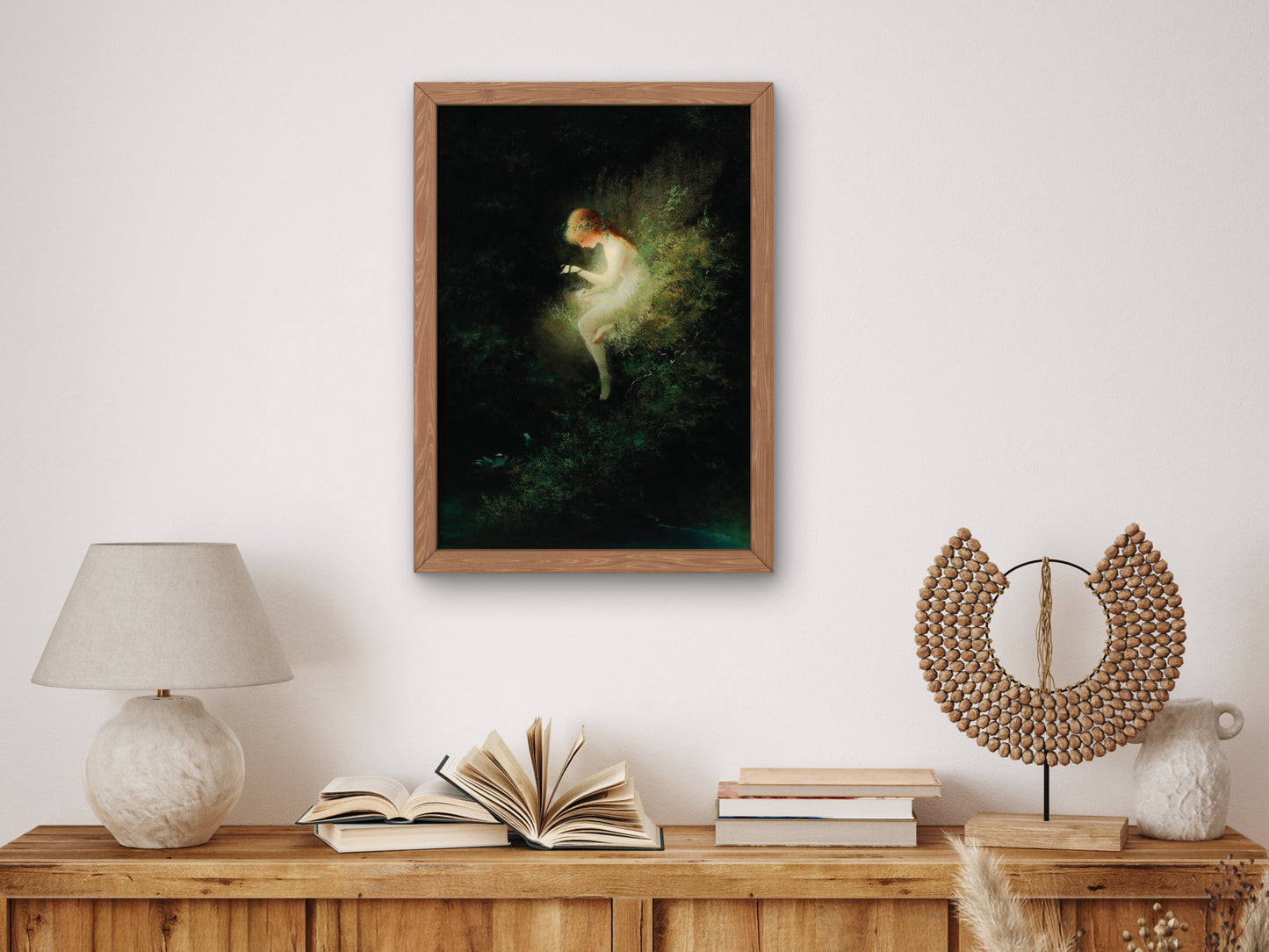 Innocence by Karl Wilhelm Diefenbach 1900, Wall Art Print, Fine Art Reproduction, Museum Quality Decor, Poster