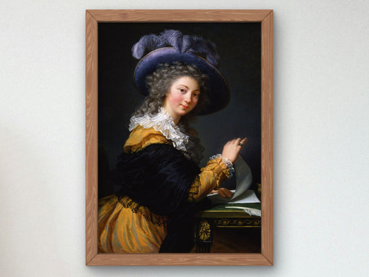 The Comtesse de Cérès by Élisabeth Vigée Le Brun 1784, Wall Art Print, Fine Art Reproduction, Museum Quality Decor, Poster