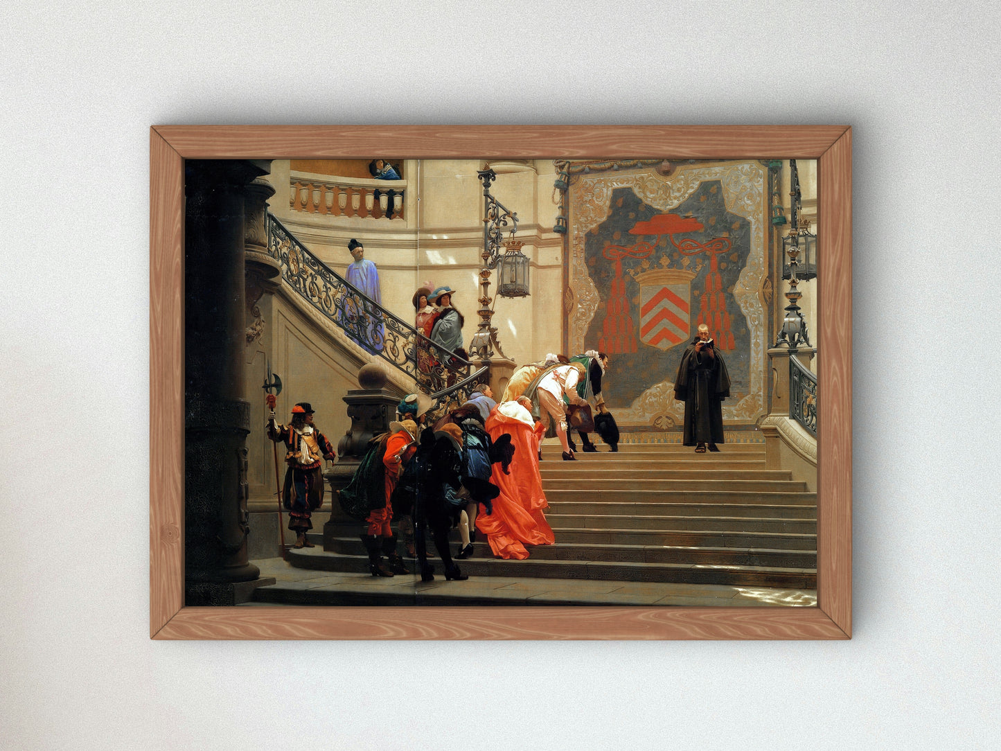 L'Eminence Grise by Jean Léon Gérôme 1873, Wall Art Print, Fine Art Reproduction, Museum Quality Decor, Poster