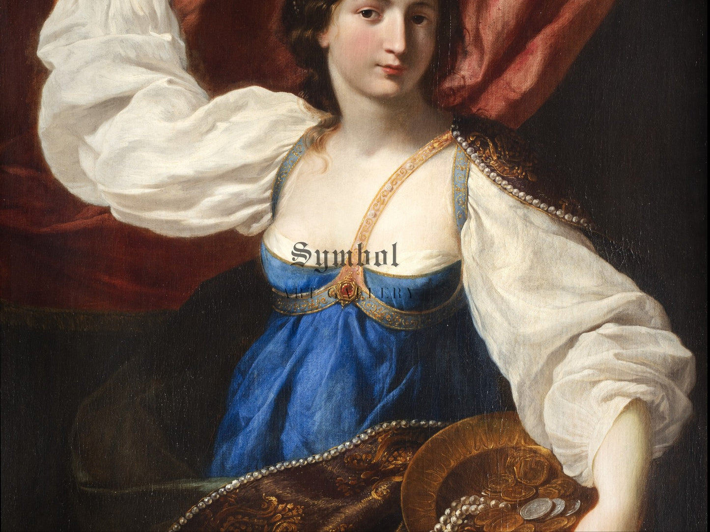 La Liberalité by Elisabetta Sirani 1657, Wall Art Print, Fine Art Reproduction, Museum Quality Decor, Poster
