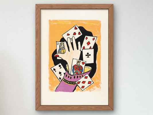 Circus IV by Fernand Léger 1950, Wall Art Print, Fine Art Reproduction, Museum Quality Decor, Poster