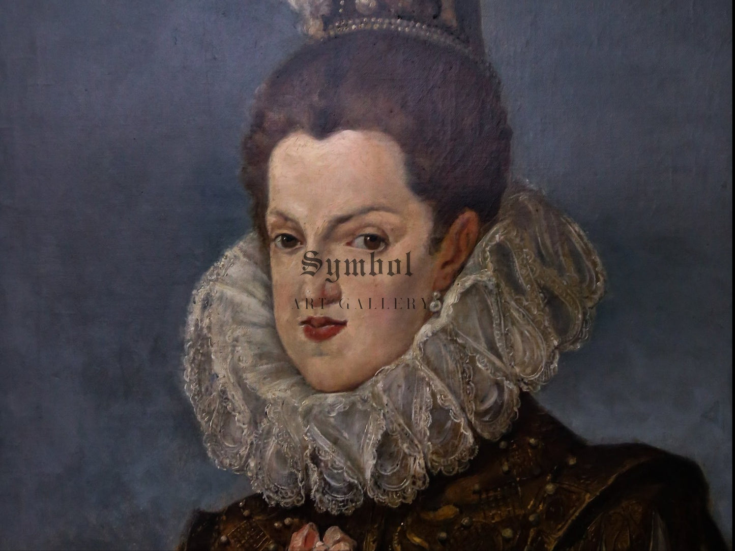 Margarita de Austria by Enrique Recio y Gil, Wall Art Print, Fine Art Reproduction, Museum Quality Decor, Poster