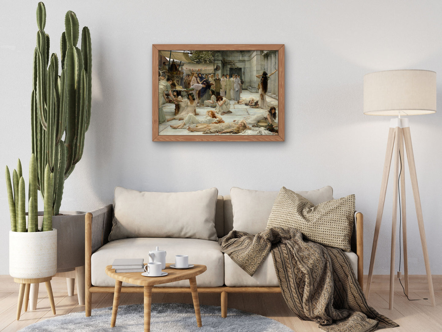 The Women of Amphissa by Lawrence Alma Tadema 1887, Wall Art Print, Fine Art Reproduction, Museum Quality Decor, Poster
