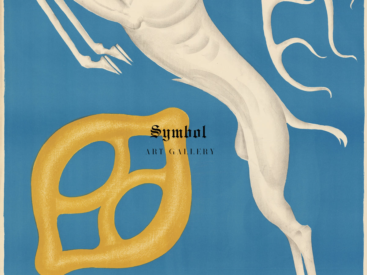 Bakery and Confectionery Trade Exhibition Basel by Otto Plattner 1925, Wall Art Print, Fine Art Reproduction, Museum Quality Decor, Poster