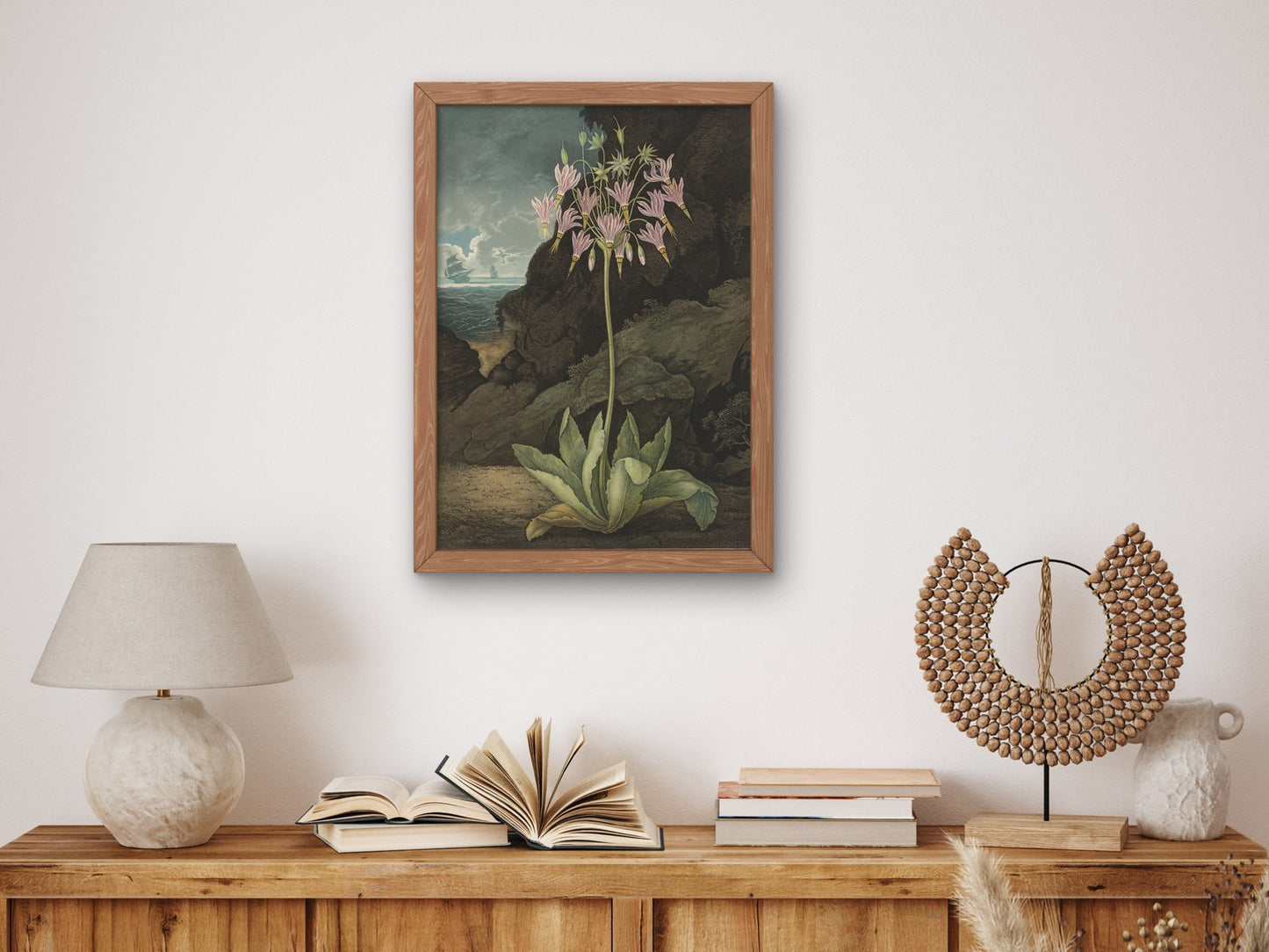 The American Cowslip Plate 26 by Thomas Warner 1801, Wall Art Print, Fine Art Reproduction, Museum Quality Decor, Poster