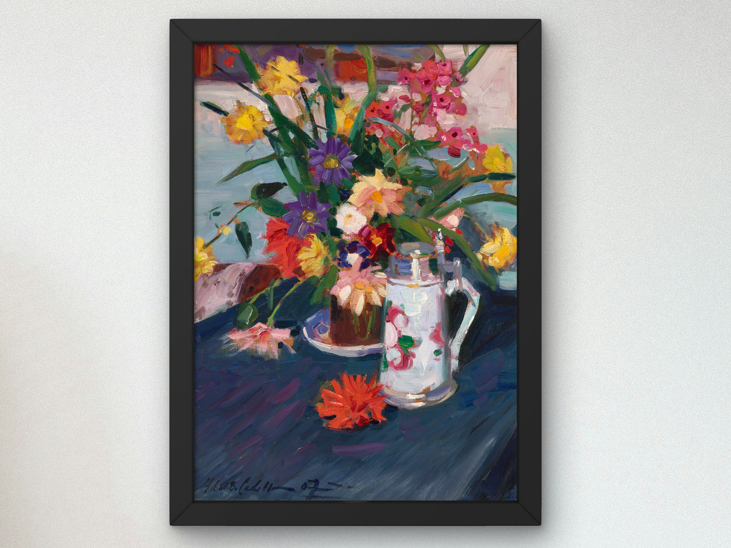 The German Tankard by Francis Cadell 1907, Wall Art Print, Fine Art Reproduction, Museum Quality Decor, Poster