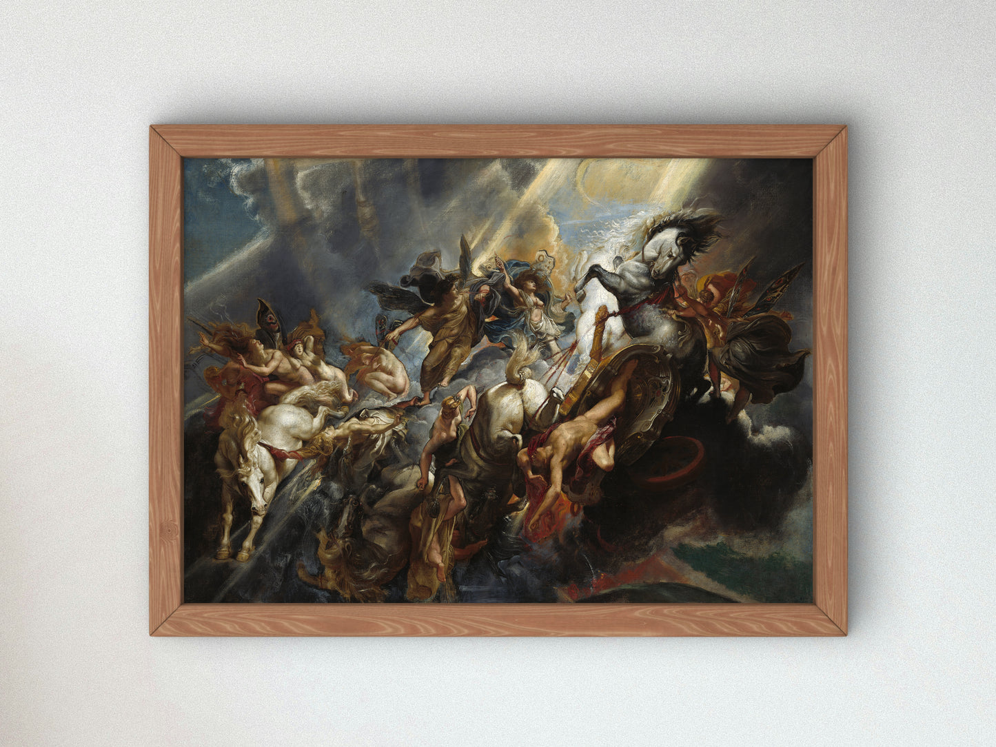 The Fall of Phaeton by Peter Paul Rubens 1605, Wall Art Print, Fine Art Reproduction, Museum Quality Decor, Poster