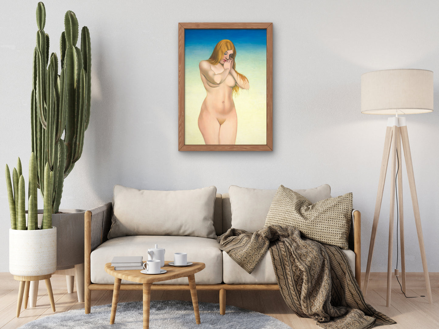 Blonde Nude by Félix Vallotton 1921, Wall Art Print, Fine Art Reproduction, Museum Quality Decor, Poster
