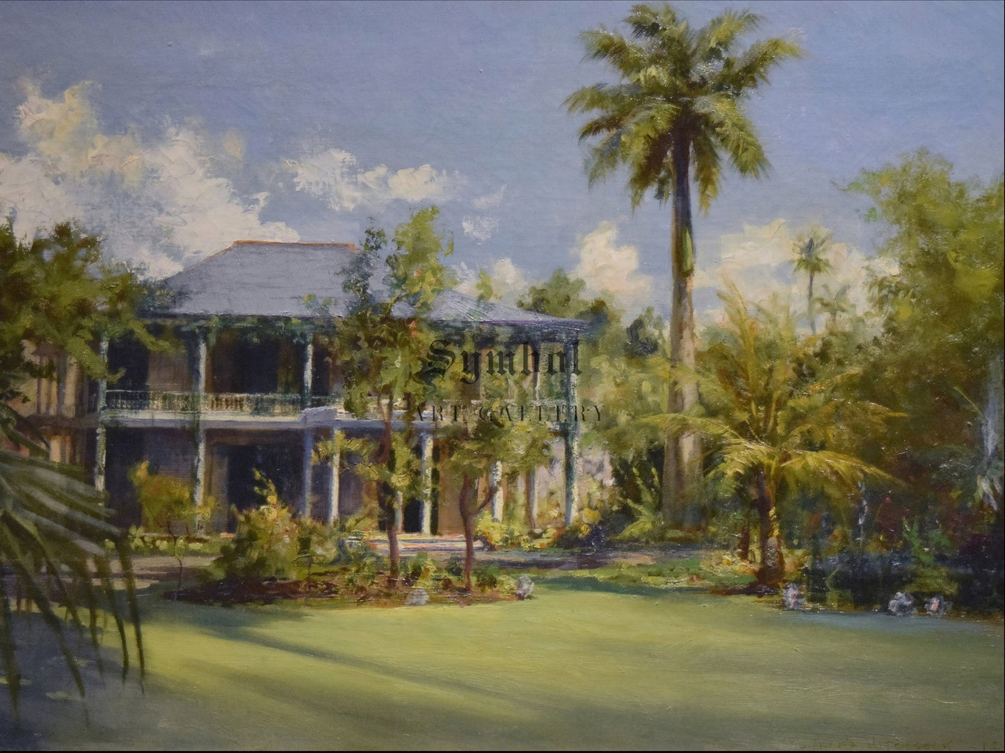 C R Bishop Residence by David Howard Hitchcock 1899, Wall Art Print, Fine Art Reproduction, Museum Quality Decor, Poster