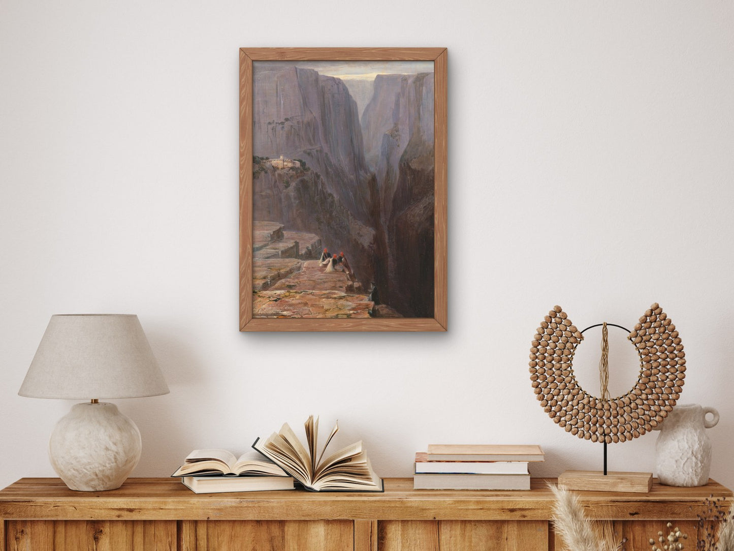 Zagori Greece by Edward Lear 1860, Wall Art Print, Fine Art Reproduction, Museum Quality Decor, Poster