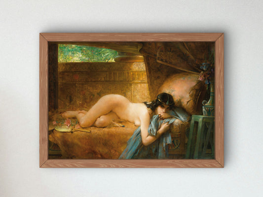 The Legendary Tunic by Léon François Comerre, Wall Art Print, Fine Art Reproduction, Museum Quality Decor, Poster