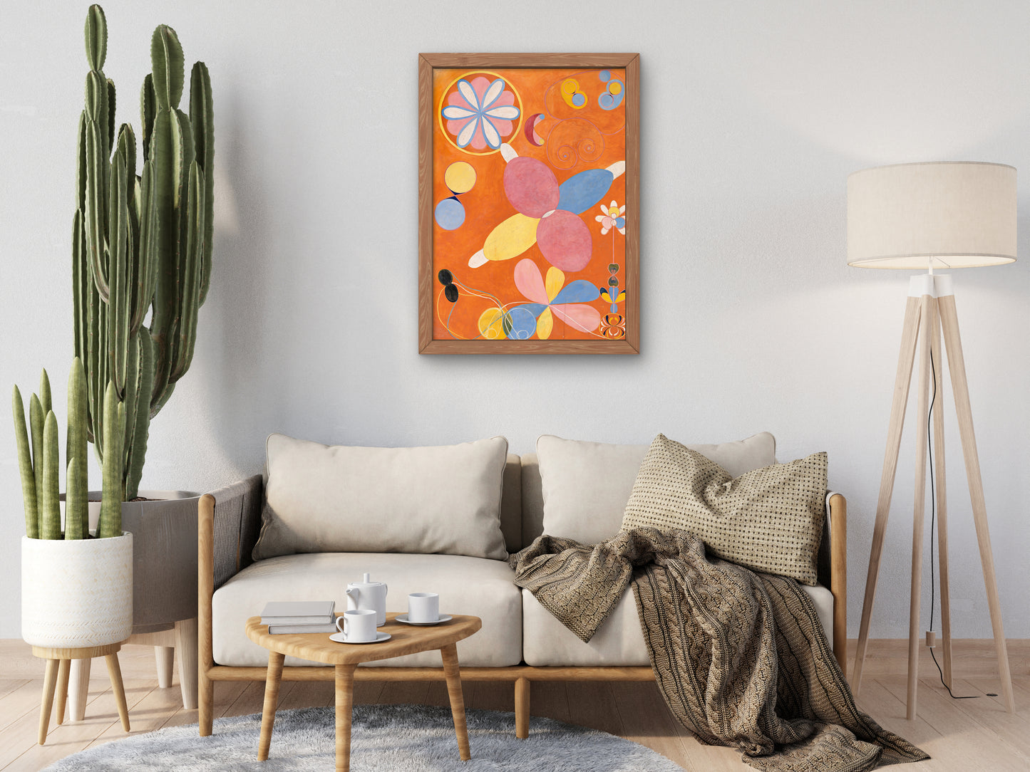 The Ten Largest No 4 Youth by Hilma af Klint 1907, Wall Art Print, Fine Art Reproduction, Museum Quality Decor, Poster
