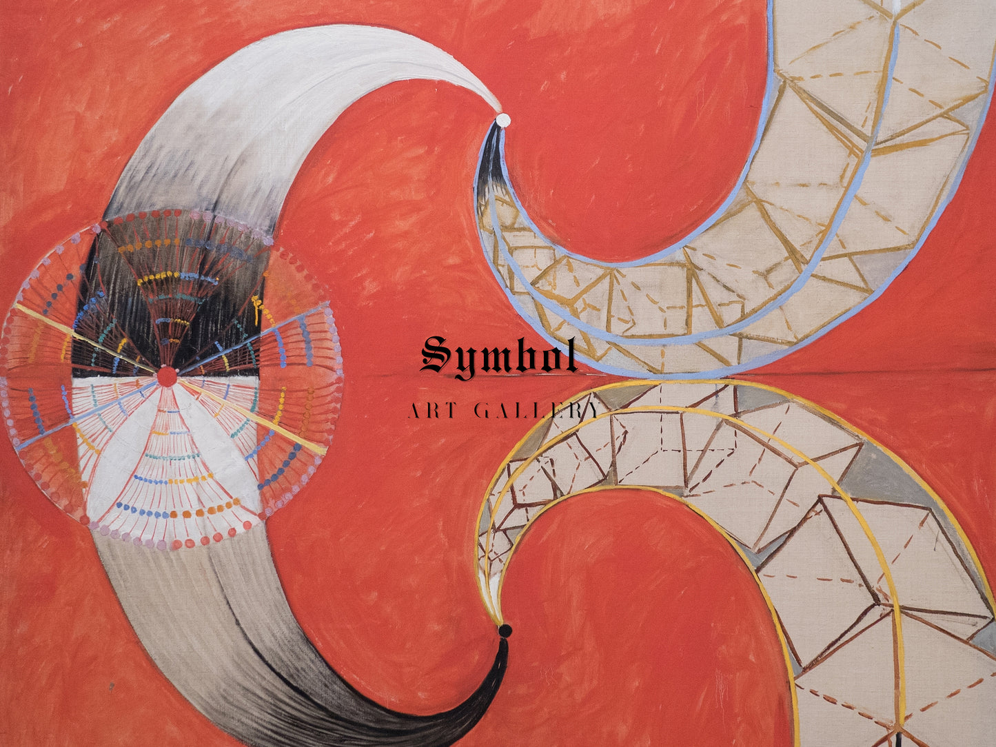 Group IX SUW The Swan No. 9 by Hilma af Klint 1915, Wall Art Print, Fine Art Reproduction, Museum Quality Decor, Poster