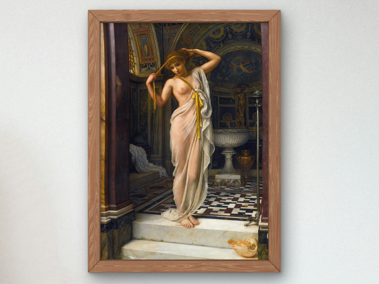 Diadumenè by Edward John Poynter 1893, Wall Art Print, Fine Art Reproduction, Museum Quality Decor, Poster