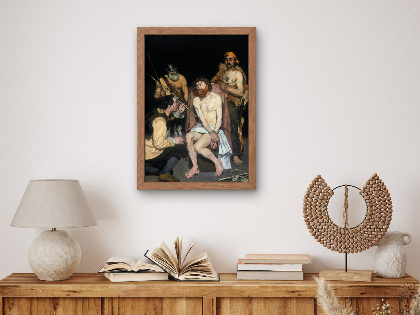 Jesus Mocked by the Soldiers by Édouard Manet 1865, Wall Art Print, Fine Art Reproduction, Museum Quality Decor, Poster