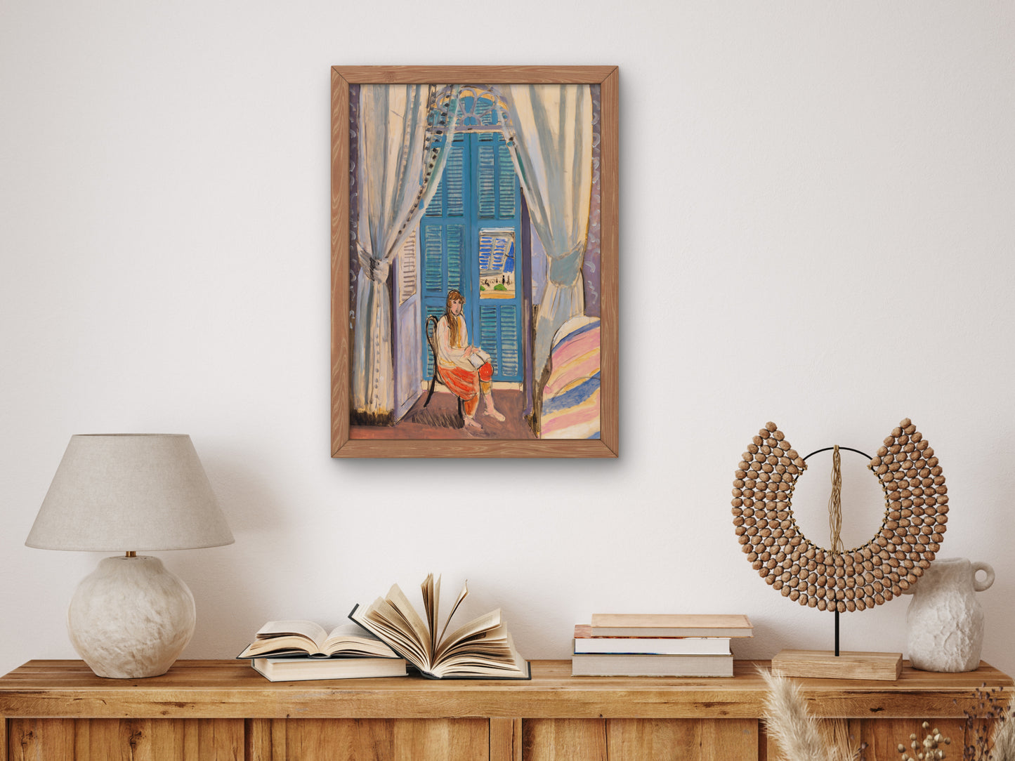 The Venetian Blinds by Henri Matisse 1919, Wall Art Print, Fine Art Reproduction, Museum Quality Decor, Poster