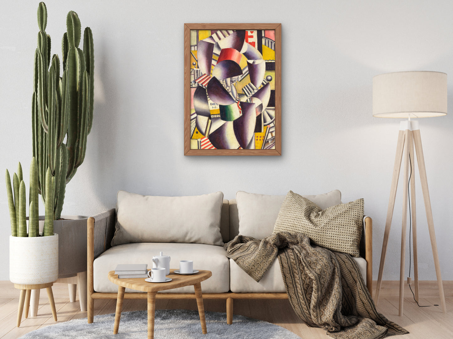 The Two Acrobats by Fernand Léger 1918, Wall Art Print, Fine Art Reproduction, Museum Quality Decor, Poster