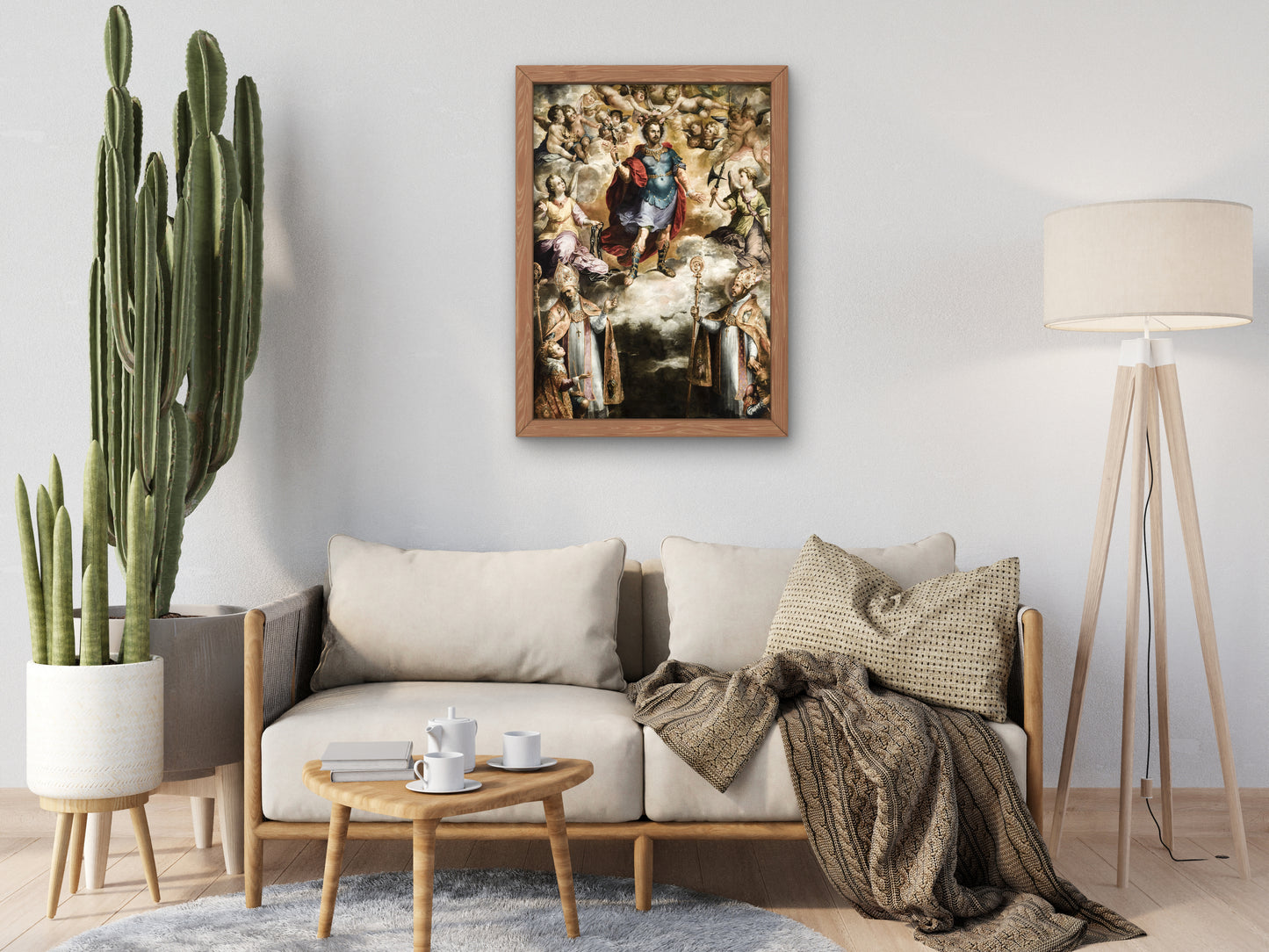 Apotheosis of Saint Hermenegild by Francisco de Herrera the Elder 1620, Wall Art Print, Fine Art Reproduction, Museum Quality Decor, Poster