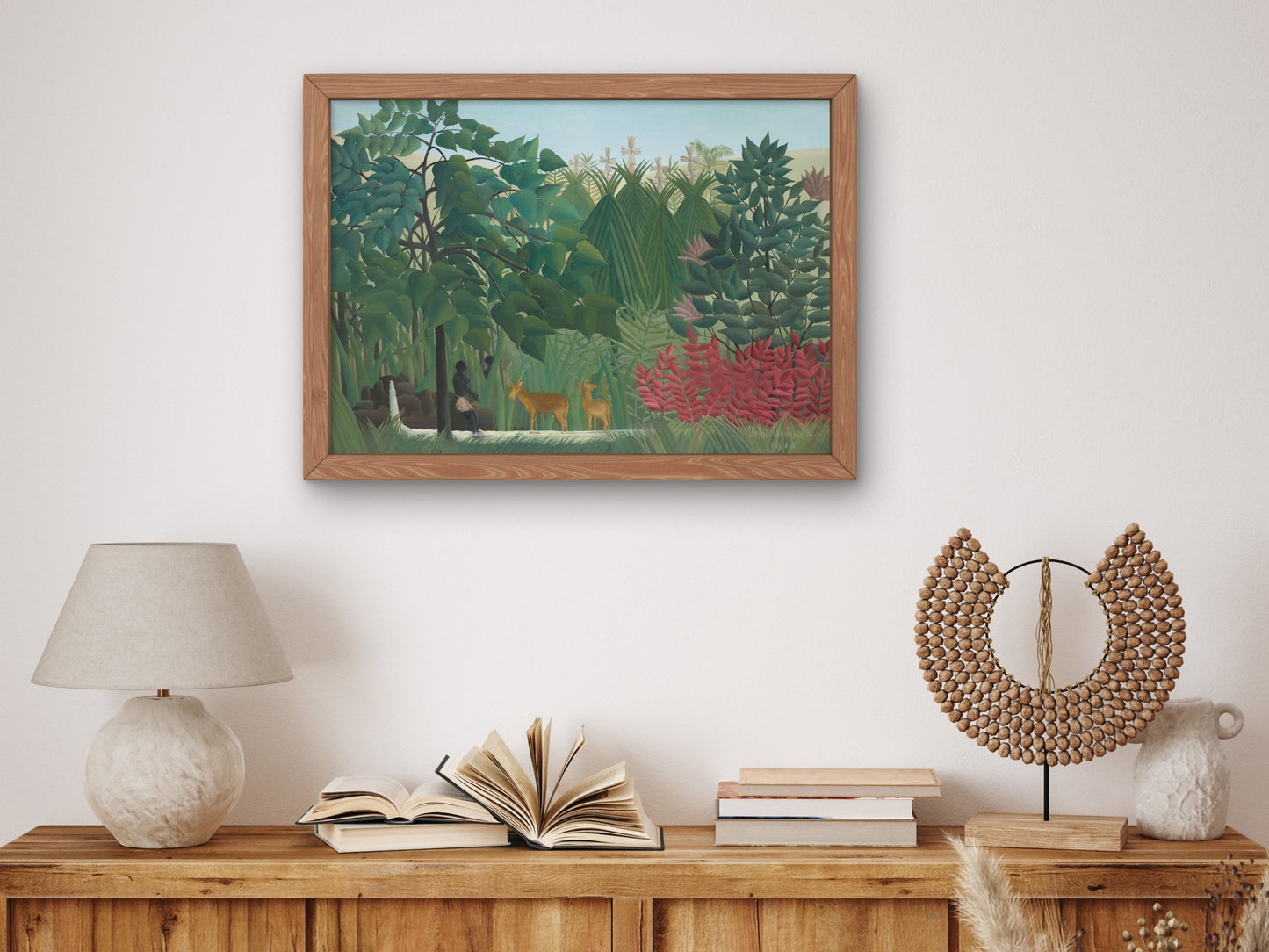 The Waterfall by Henri Rousseau, Wall Art Print, Fine Art Reproduction, Museum Quality Decor, Poster