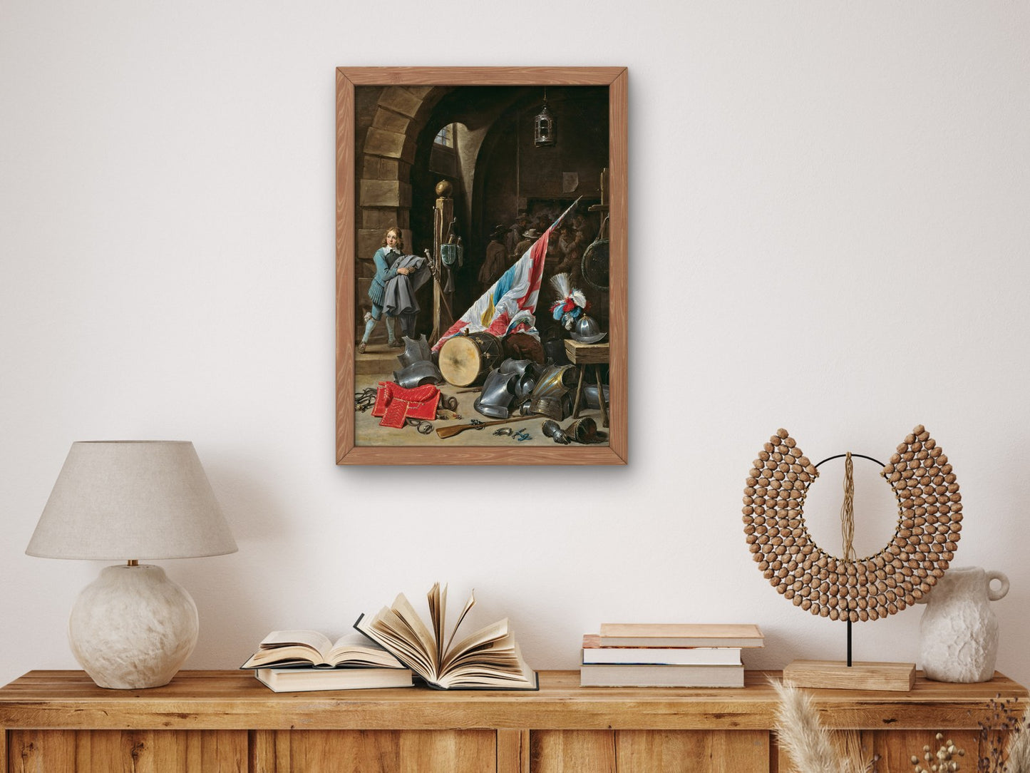 The Guardhouse by David Teniers the Younger 1645, Wall Art Print, Fine Art Reproduction, Museum Quality Decor, Poster