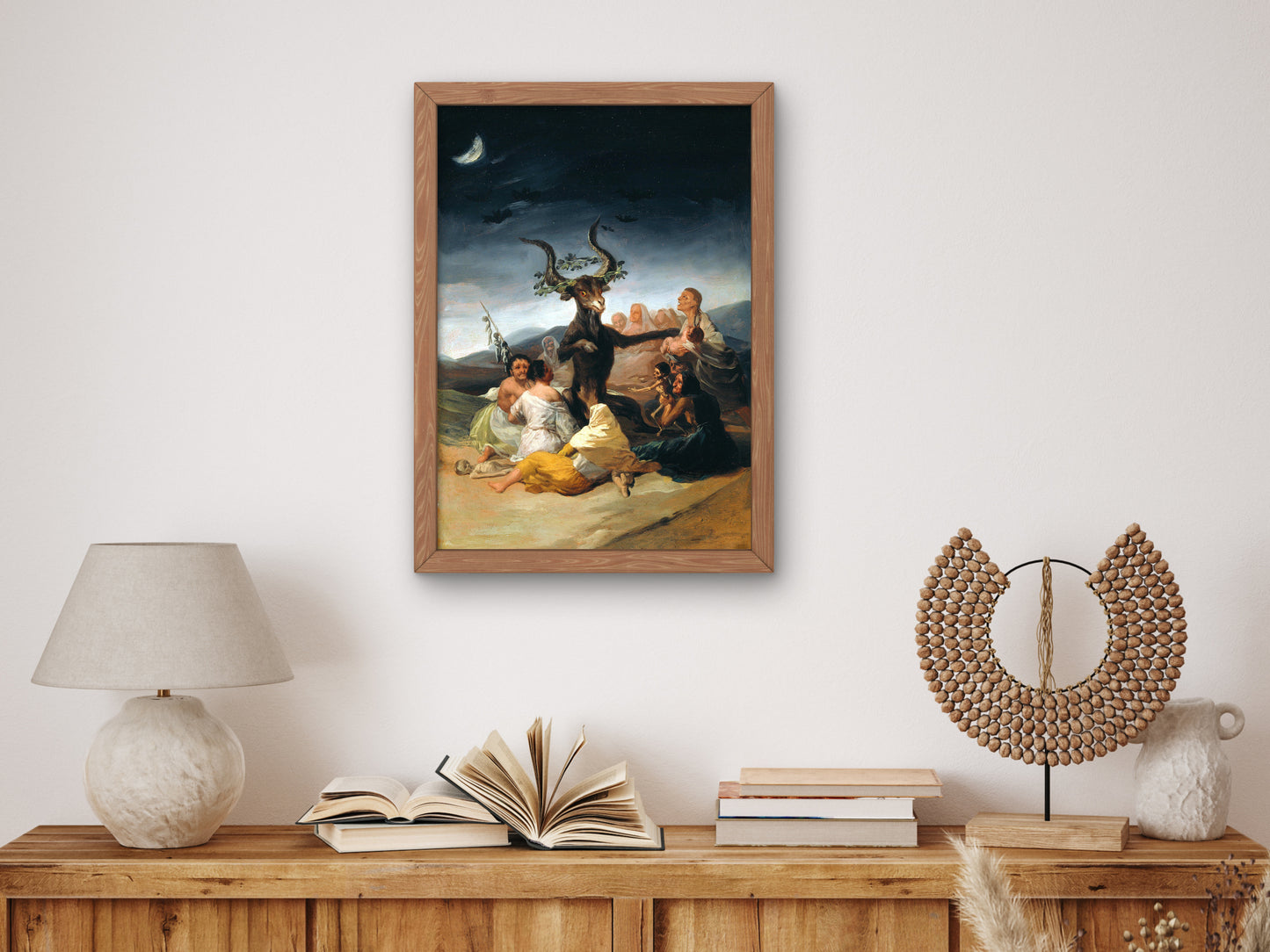Witches' Sabbath by Francisco de Goya 1797, Wall Art Print, Fine Art Reproduction, Museum Quality Decor, Poster