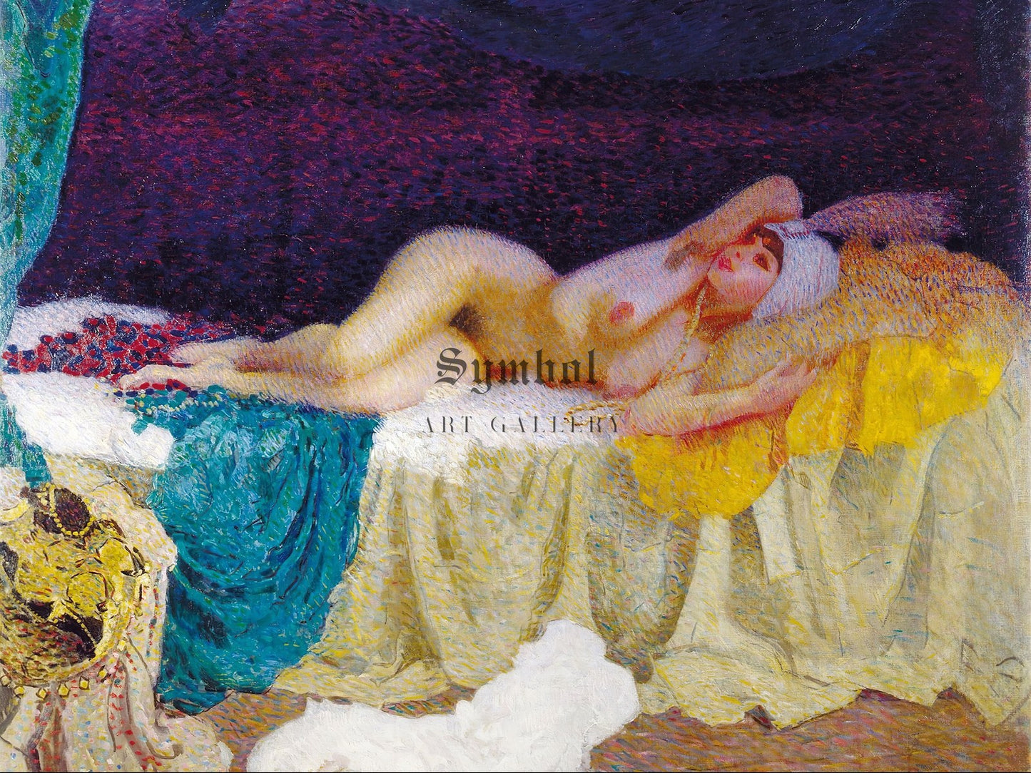 The Sultan by Camillo Innocenti 1913, Wall Art Print, Fine Art Reproduction, Museum Quality Decor, Poster