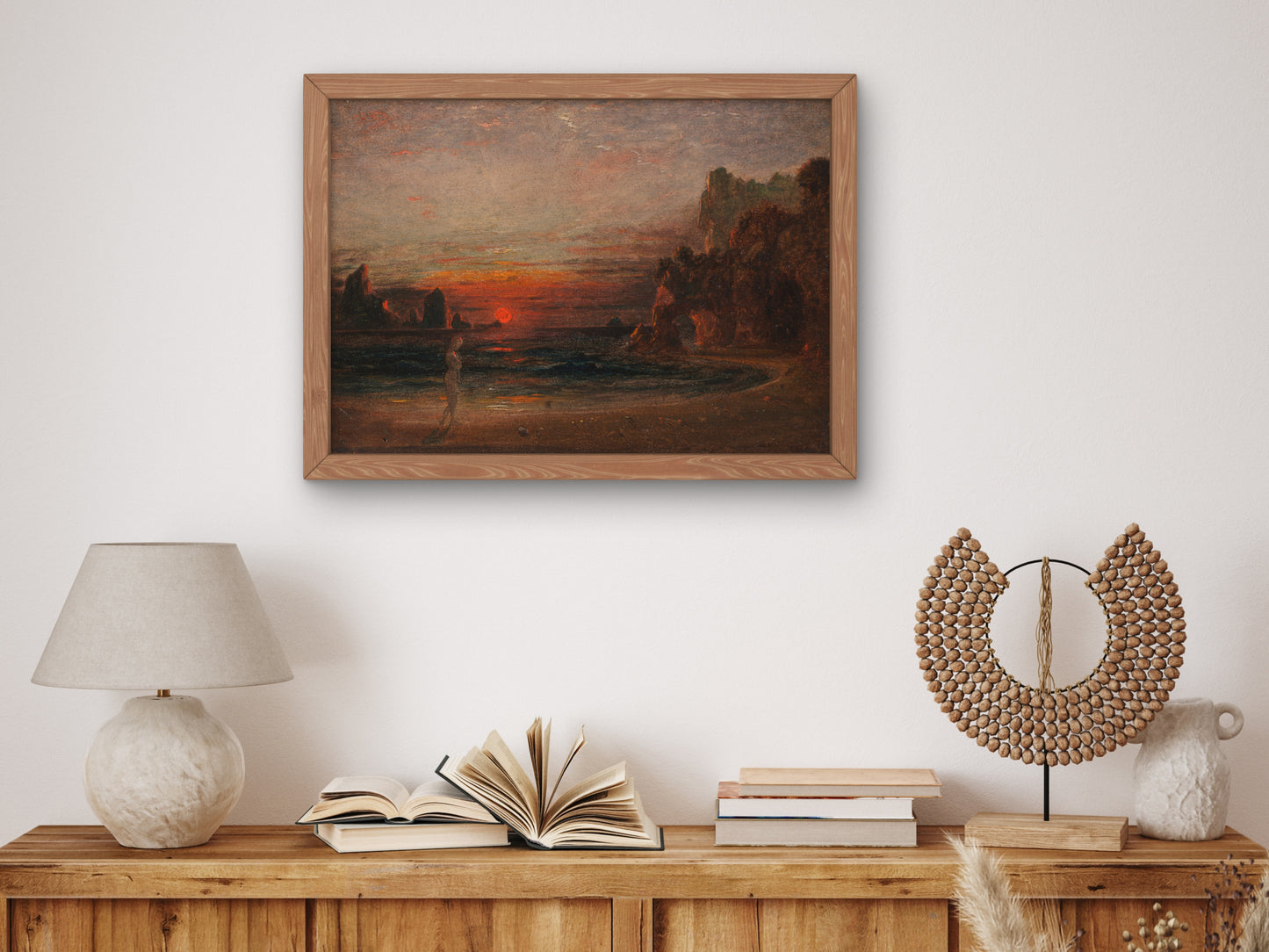 Study for Calypso's Grotto by Francis Danby 1843, Wall Art Print, Fine Art Reproduction, Museum Quality Decor, Poster