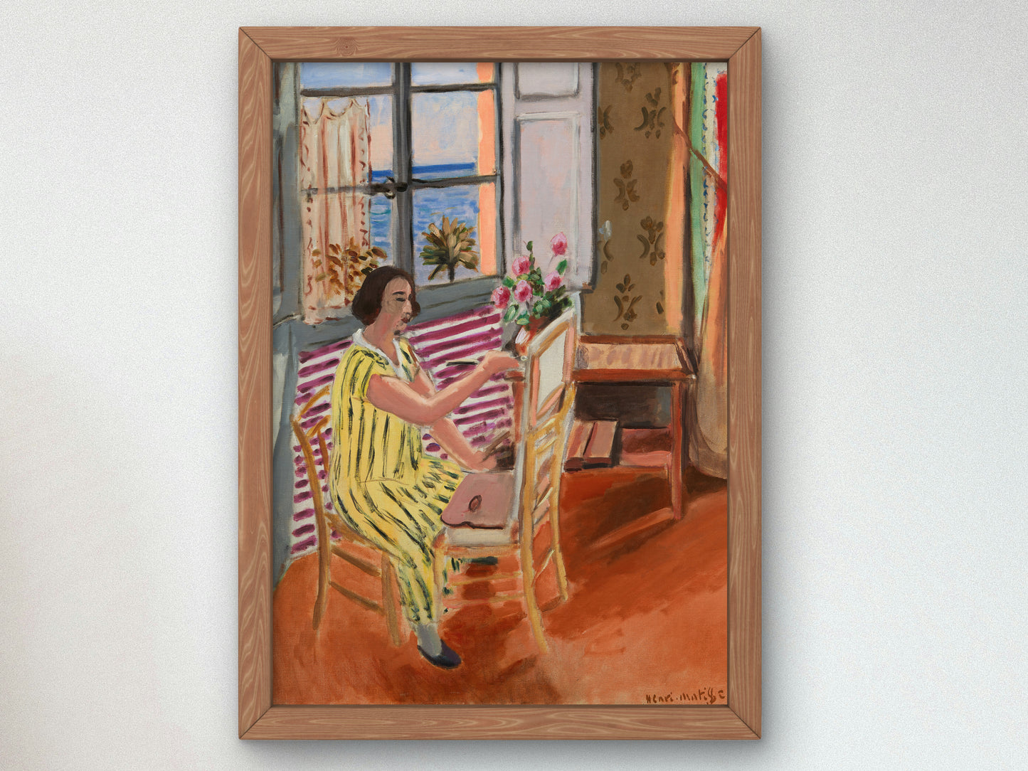 The Morning Session by Henri Matisse 1924, Wall Art Print, Fine Art Reproduction, Museum Quality Decor, Poster