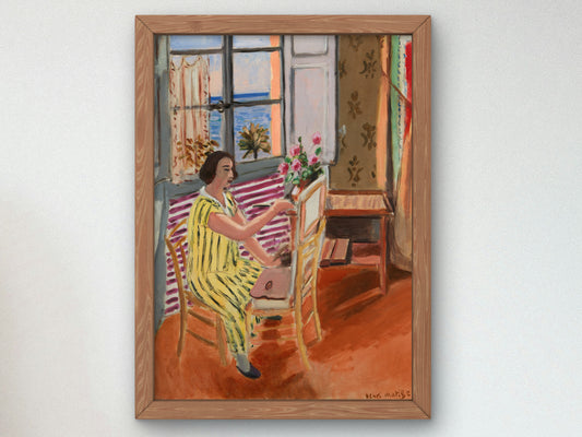 The Morning Session by Henri Matisse 1924, Wall Art Print, Fine Art Reproduction, Museum Quality Decor, Poster