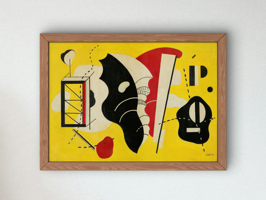 The Seashell by Fernand Léger 1929, Wall Art Print, Fine Art Reproduction, Museum Quality Decor, Poster