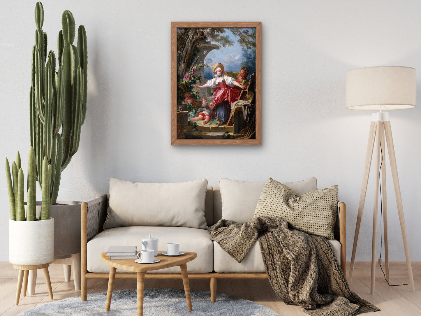 Blind Man's Buff by Jean Honoré Fragonard 1775, Wall Art Print, Fine Art Reproduction, Museum Quality Decor, Poster