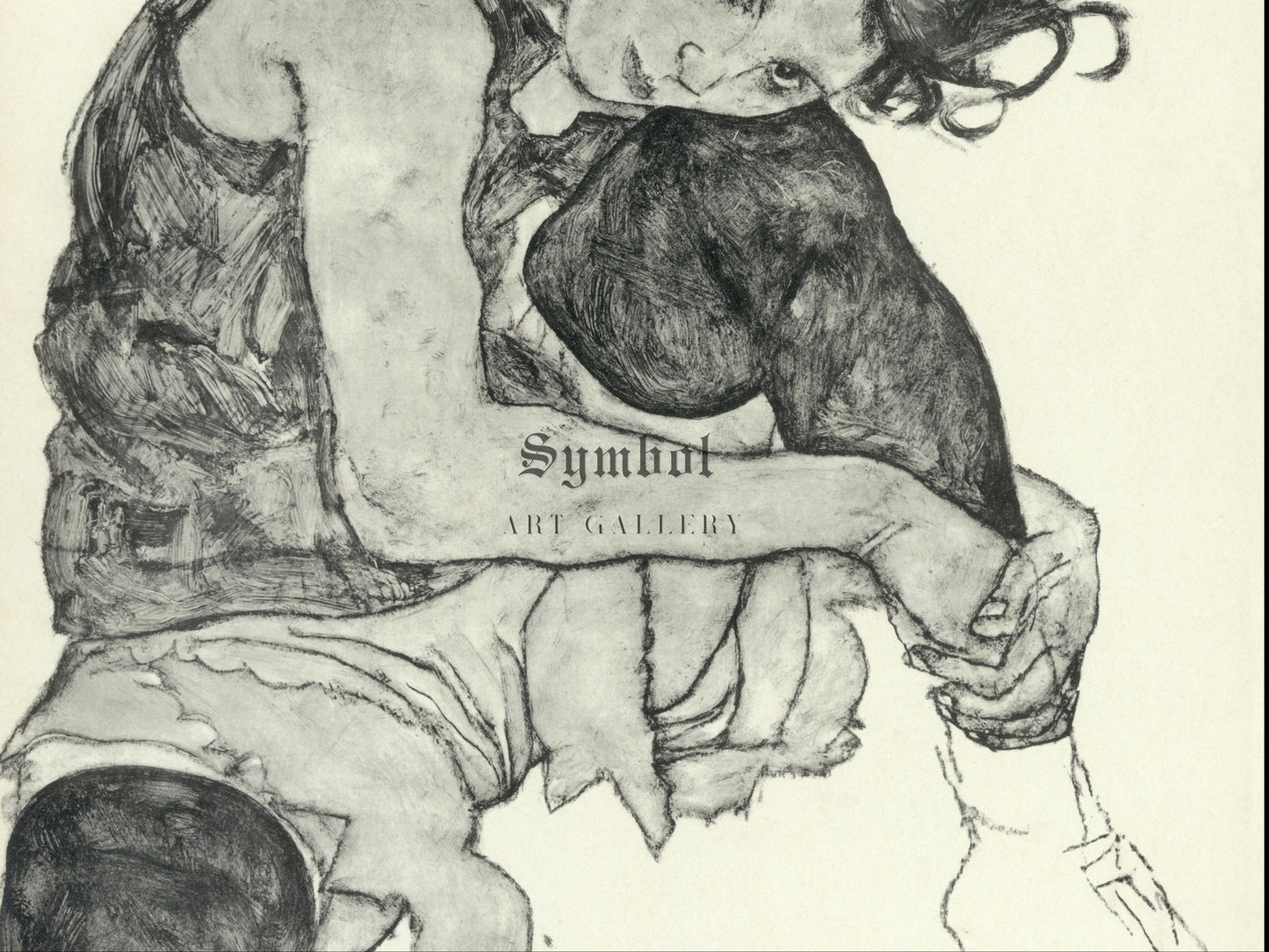 Zeichnungen I by Egon Schiele 1917, Wall Art Print, Fine Art Reproduction, Museum Quality Decor, Poster