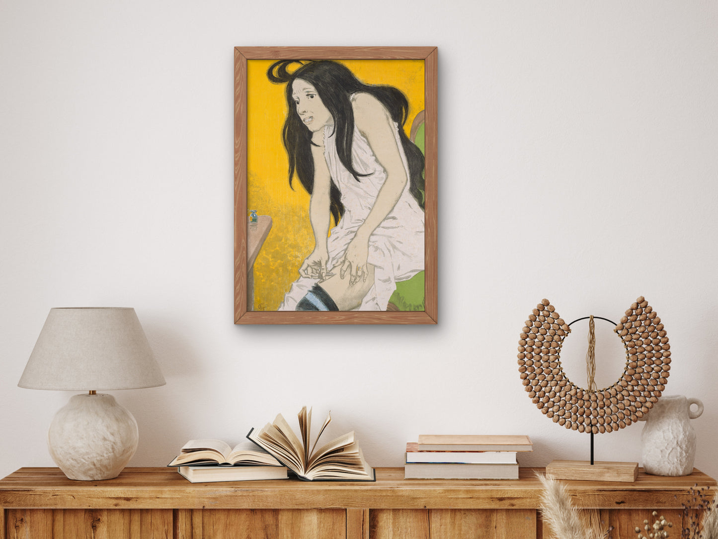 Morphine Addict by Eugène Grasset 1897, Wall Art Print, Fine Art Reproduction, Museum Quality Decor, Poster