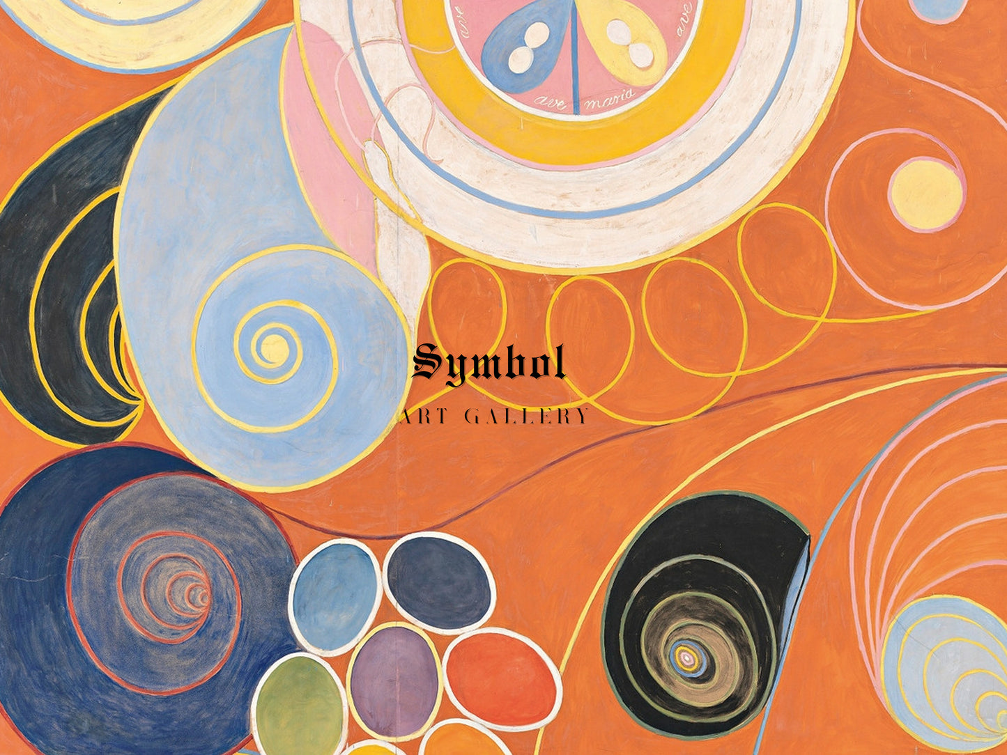 The Ten Largest No. 3 by Hilma af Klint 1907, Wall Art Print, Fine Art Reproduction, Museum Quality Decor, Poster
